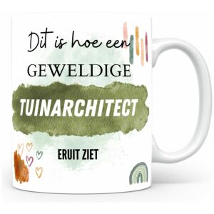 Mok bedrukken met beroep Tuinarchitect