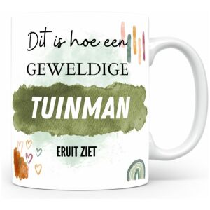 Mok bedrukken met beroep Tuinman