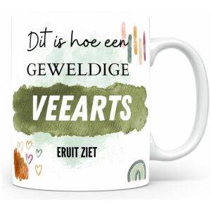 Mok bedrukken met beroep Veearts