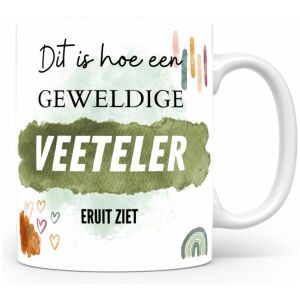 Mok bedrukken met beroep Veeteler