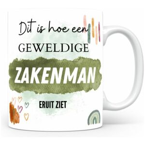 Mok bedrukken met beroep Zakenman