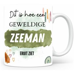 Mok bedrukken met beroep Zeeman