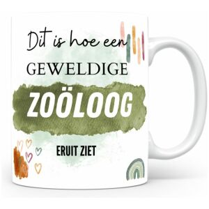 Mok bedrukken met beroep Zoöloog