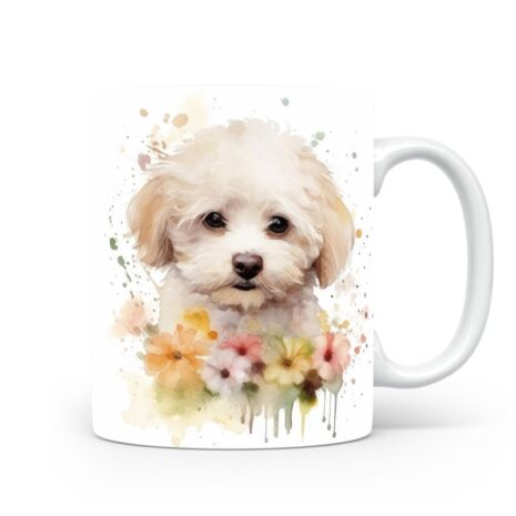 15-Suffix-ED-MD-CWAF-S06-03 Bichon Frise 03 - Mug