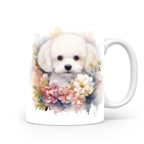 16-Suffix-ED-MD-CWAF-S06-03 Bichon Frise 04 - Mug