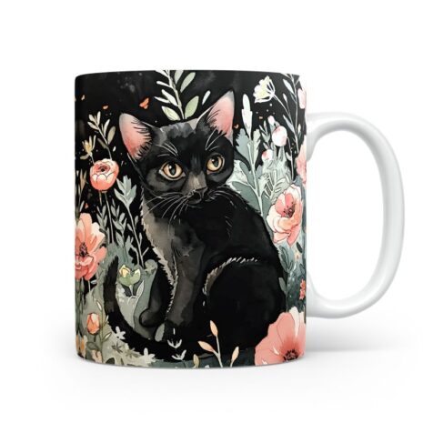 16-Suffix-ED-MD-CWAF-S11-03 Black Cat 04 - Mug