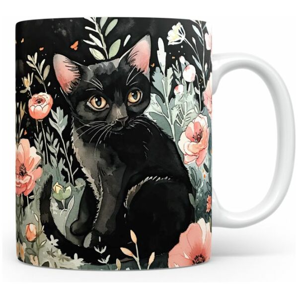 16-Suffix-ED-MD-CWAF-S11-03 Black Cat 04 - Mug