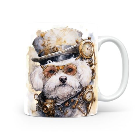 16-Suffix-ED-MD-SMP-S09-03 Bichon Frise 04 - Mug