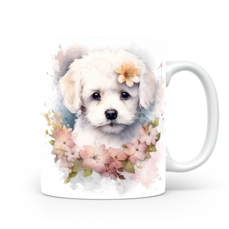 17-Suffix-ED-MD-CWAF-S06-03 Bichon Frise 05 - Mug