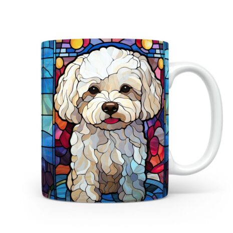 17-Suffix-ED-MD-SDGS-S02-03 Bichon Frise 05 - Mug