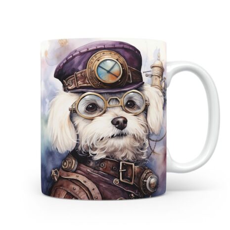 17-Suffix-ED-MD-SMP-S09-03 Bichon Frise 05 - Mug