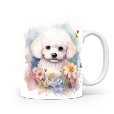 18-Suffix-ED-MD-CWAF-S06-03 Bichon Frise 06 - Mug