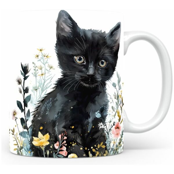 18-Suffix-ED-MD-CWAF-S11-03 Black Cat 06 - Mug