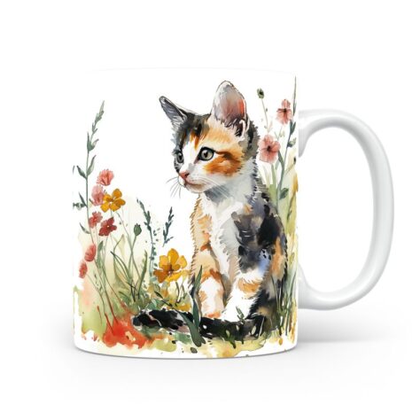 19-Suffix-ED-MD-CWAF-S11-04 Calico Cat 01 - Mug