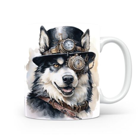 2-Suffix-ED-MD-SMP-S09-01 Alaskan Malamute 02 - Mug