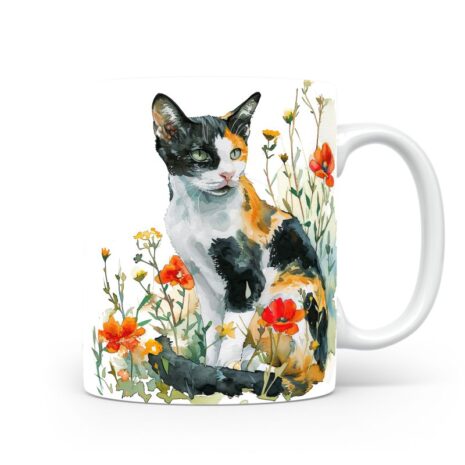 21-Suffix-ED-MD-CWAF-S11-04 Calico Cat 03 - Mug