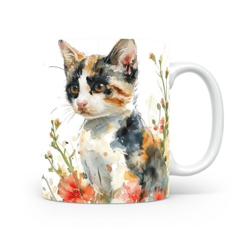 22-Suffix-ED-MD-CWAF-S11-04 Calico Cat 04 - Mug