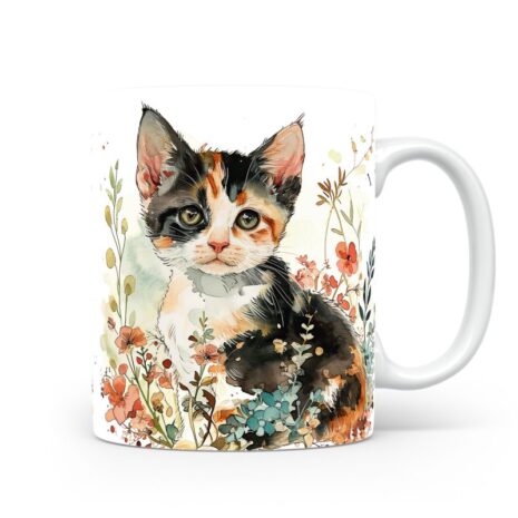 24-Suffix-ED-MD-CWAF-S11-04 Calico Cat 06 - Mug