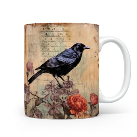 25-Suffix-ED-MD-VTD-S01-05 Crow 01 - Mug