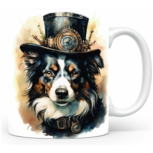 27-Suffix-ED-MD-SMP-S09-05 Border Collie 03 - Mug