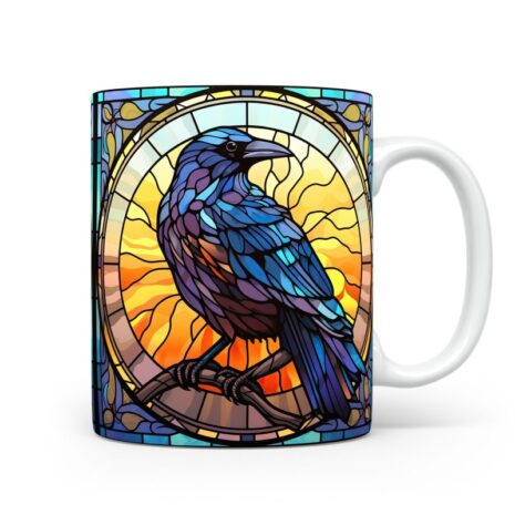 28-Suffix-ED-MD-SDGS-S12-05 Crow 04 - Mug