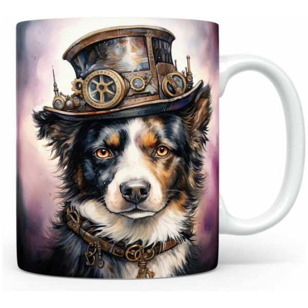 28-Suffix-ED-MD-SMP-S09-05 Border Collie 04 - Mug