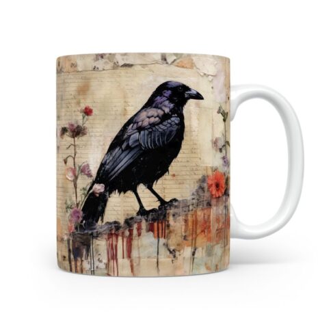 29-Suffix-ED-MD-VTD-S01-05 Crow 05 - Mug