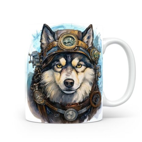 3-Suffix-ED-MD-SMP-S09-01 Alaskan Malamute 03 - Mug