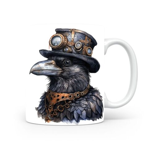 30-Suffix-ED-MD-SMP-S01-05 Crow 06 - Mug