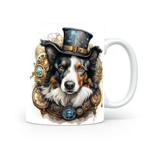 30-Suffix-ED-MD-SMP-S09-05 Border Collie 06 - Mug