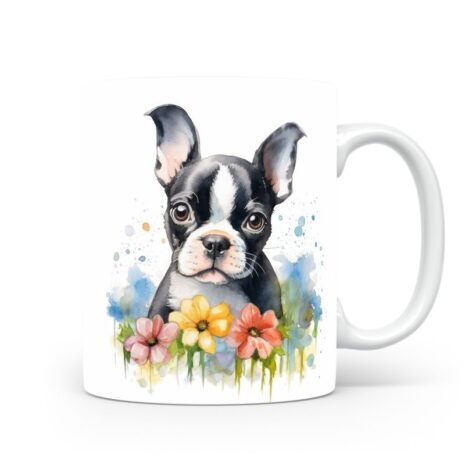 31-Suffix-ED-MD-CWAF-S06-06 Boston Terrier 01 - Mug