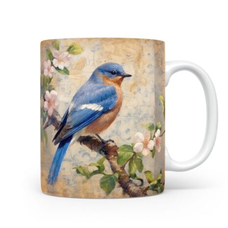 31-Suffix-ED-MD-VTD-S01-06 Eastern Bluebird 01 - Mug