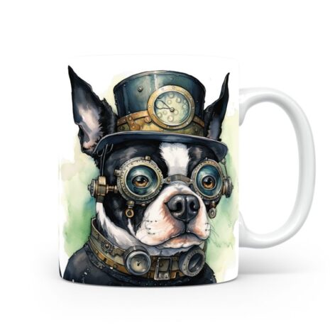 32-Suffix-ED-MD-SMP-S09-06 Boston Terrier 02 - Mug