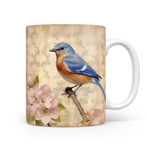 32-Suffix-ED-MD-VTD-S01-06 Eastern Bluebird 02 - Mug