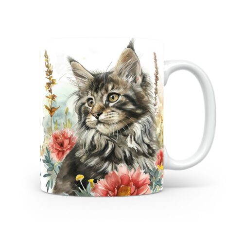 34-Suffix-ED-MD-CWAF-S11-06 Maine Coon Cat 04 - Mug