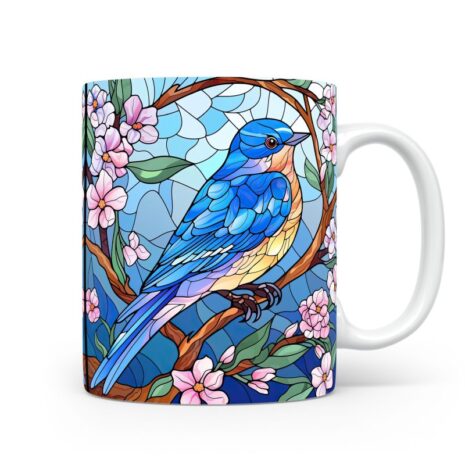 34-Suffix-ED-MD-SDGS-S12-06 Eastern Bluebird 04 - Mug