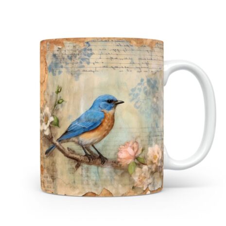 34-Suffix-ED-MD-VTD-S01-06 Eastern Bluebird 04 - Mug