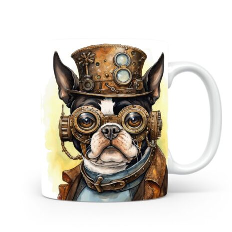 35-Suffix-ED-MD-SMP-S09-06 Boston Terrier 05 - Mug