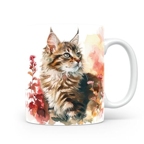 36-Suffix-ED-MD-CWAF-S11-06 Maine Coon Cat 06 - Mug