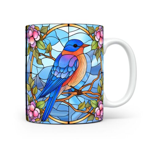 36-Suffix-ED-MD-SDGS-S12-06 Eastern Bluebird 06 - Mug