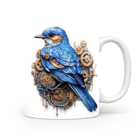 36-Suffix-ED-MD-SMP-S01-06 Eastern Bluebird 06 - Mug