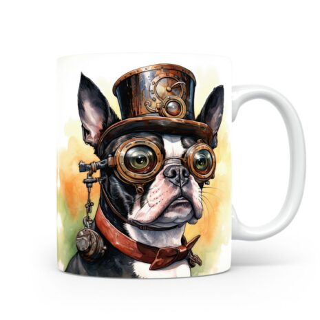 36-Suffix-ED-MD-SMP-S09-06 Boston Terrier 06 - Mug