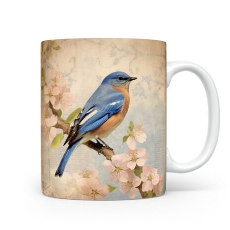 36-Suffix-ED-MD-VTD-S01-06 Eastern Bluebird 06 - Mug