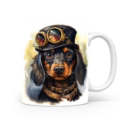 37-Suffix-ED-MD-SMP-S08-07 Dachshund 01 - Mug