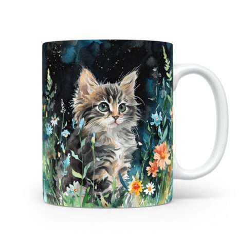 38-Suffix-ED-MD-CWAF-S11-07 Norwegian Forest Cat 02 - Mug