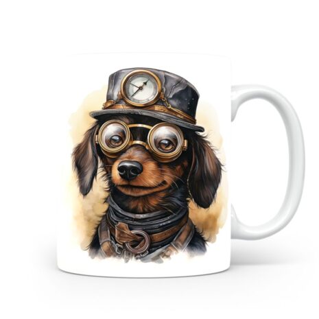 38-Suffix-ED-MD-SMP-S08-07 Dachshund 02 - Mug