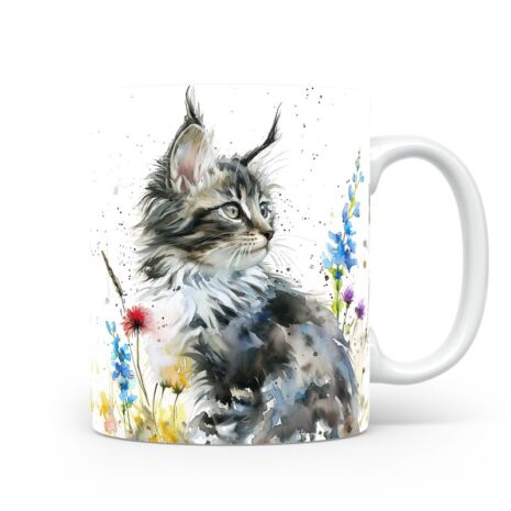 39-Suffix-ED-MD-CWAF-S11-07 Norwegian Forest Cat 03 - Mug