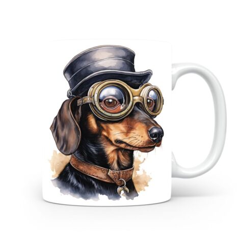 39-Suffix-ED-MD-SMP-S08-07 Dachshund 03 - Mug