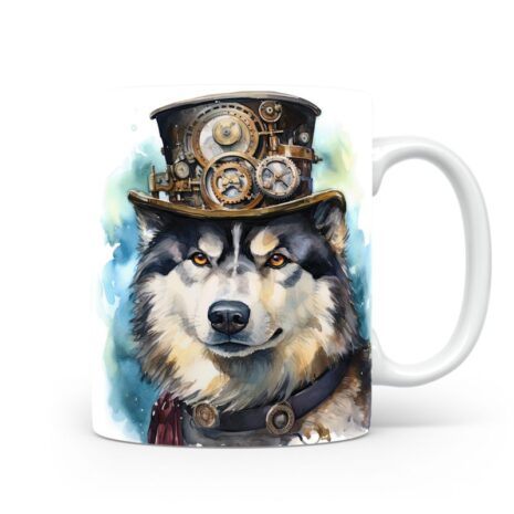 4-Suffix-ED-MD-SMP-S09-01 Alaskan Malamute 04 - Mug