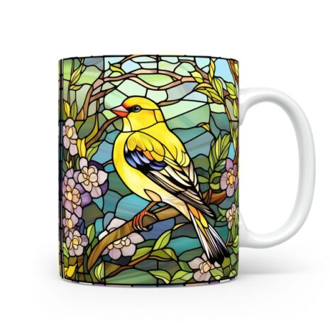 43-Suffix-ED-MD-SDGS-S12-08 Goldfinch 01 - Mug